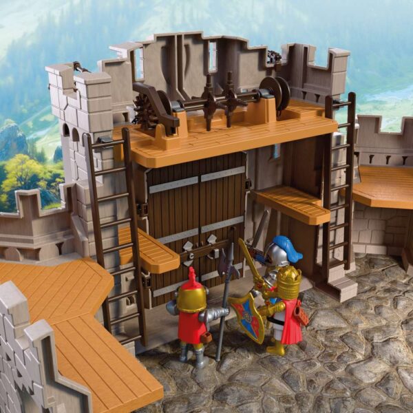 Playmobil - Jucarie de rol Castelul mare al cavalerilor Leu - PM72112