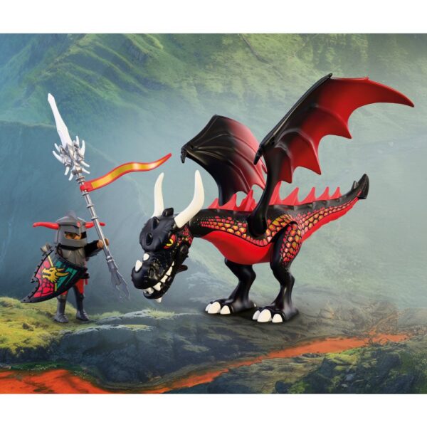 Playmobil - Jucarie de rol Dragonul negru - PM72114