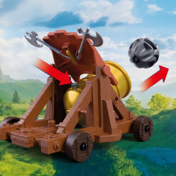 Playmobil - Jucarie de rol Tunul cavalerilor Leu - PM72115