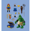 Playmobil - Jucarie de rol Trol si cavaler Leu cu comoara - PM72116