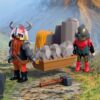 Playmobil - Jucarie de rol Catapulta cavalerilor Dragon - PM72117