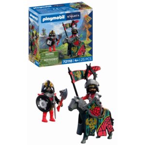 Playmobil - Jucarie de rol Conducatorul cavalerilor Dragon - PM72118