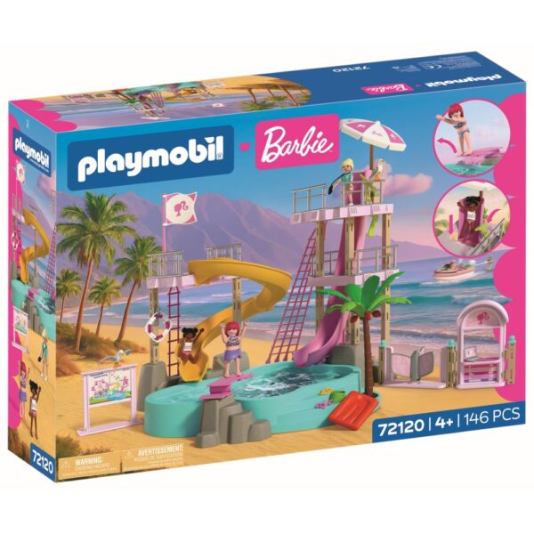Playmobil - Barbie Distractie la parcul acvatic - PM72120