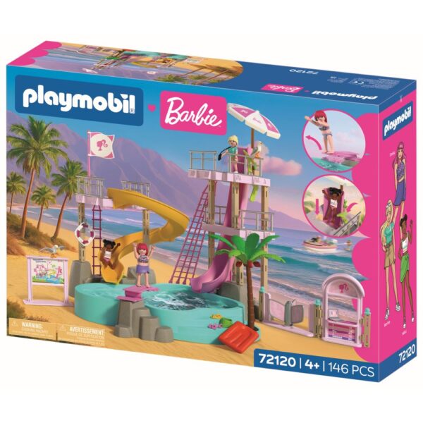 Playmobil - Barbie Distractie la parcul acvatic - PM72120