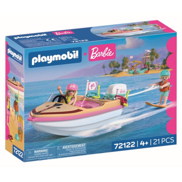 Playmobil - Barbie Aventura cu barca - PM72122