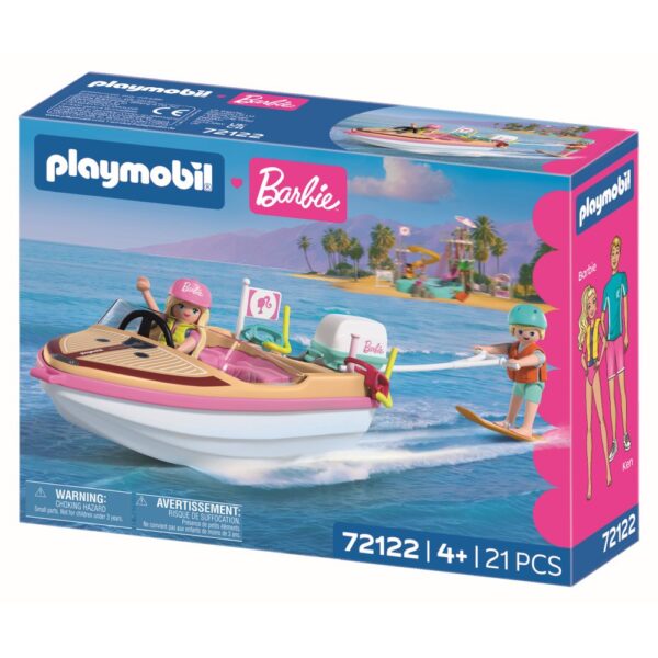 Playmobil - Barbie Aventura cu barca - PM72122