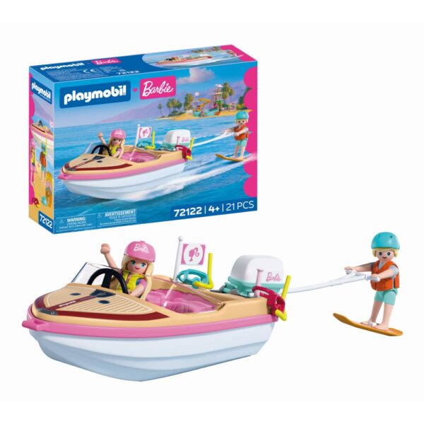 Playmobil - Barbie Aventura cu barca - PM72122