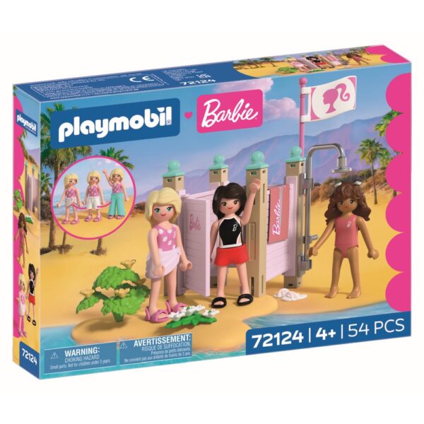 Playmobil - Barbie Cabina de schimb la plaja - PM72124