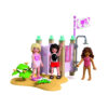 Playmobil - Barbie Cabina de schimb la plaja - PM72124