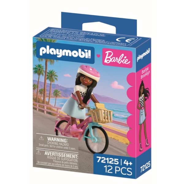Playmobil - Barbie Brooklyn la plimbare cu bicicleta - PM72125