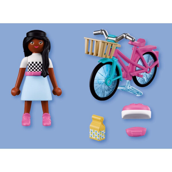 Playmobil - Barbie Brooklyn la plimbare cu bicicleta - PM72125