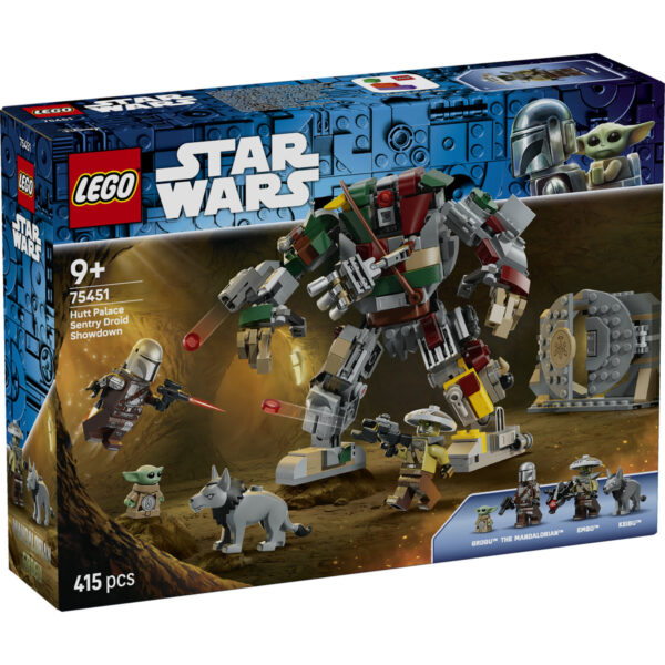 LEGO Star Wars - Lupta cu droidul de la Palatul Huttului 75451, 415 piese
