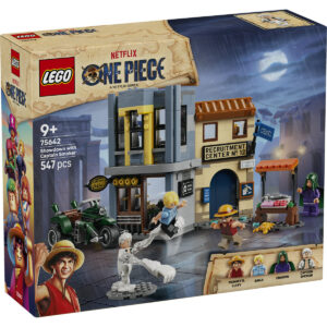 LEGO One Piece - Înfruntare cu căpitanul Smoker 75642, 547 piese
