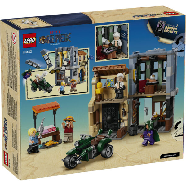 LEGO One Piece - Înfruntare cu căpitanul Smoker 75642, 547 piese
