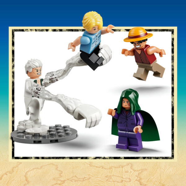 LEGO One Piece - Înfruntare cu căpitanul Smoker 75642, 547 piese