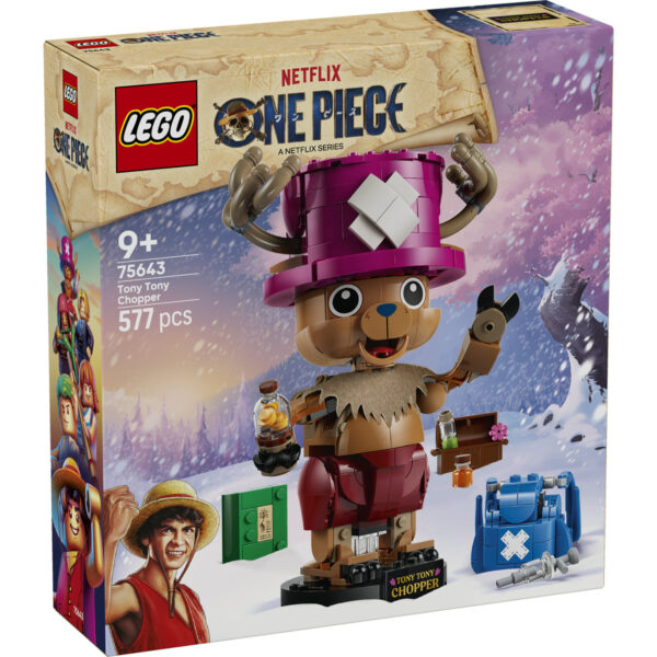 75643-lego-one-piece-1 LEGO One Piece - Tony Tony Chopper 75643, 577 piese