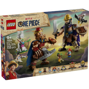 LEGO One Piece - Dorry vs Brogy – Giganții din Micuța Grădină 75644, 733 piese