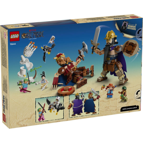 75644-lego-one-piece-2 LEGO One Piece - Dorry vs Brogy – Giganții din Micuța Grădină 75644, 733 piese