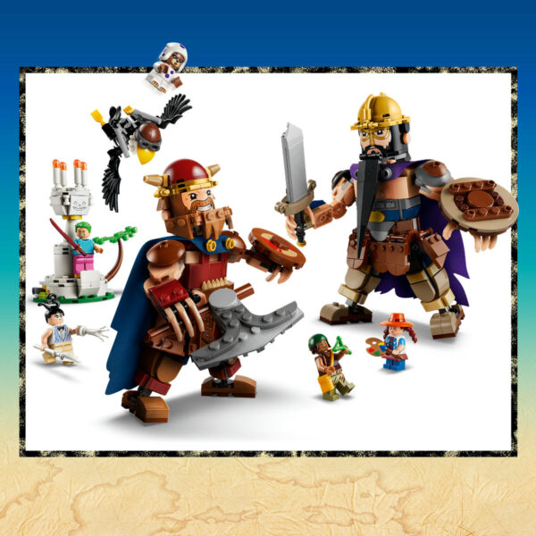 75644-lego-one-piece-4 LEGO One Piece - Dorry vs Brogy – Giganții din Micuța Grădină 75644, 733 piese