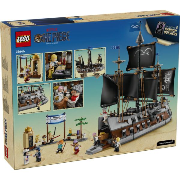 LEGO One Piece - Corabia de luptă a lui Garp 75646, 1705 piese