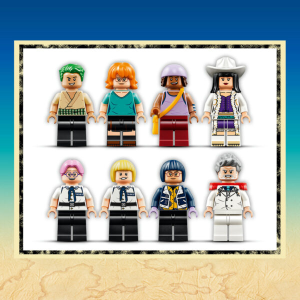 LEGO One Piece - Corabia de luptă a lui Garp 75646, 1705 piese