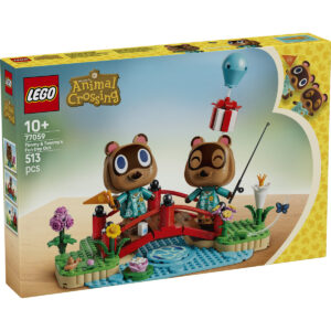 LEGO Animal Crossing - Ziua distractivă a lui Timmy și Tommy 77059, 513 piese