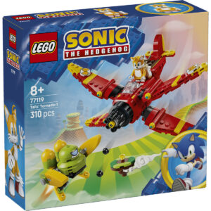 LEGO Sonic the Hedgehog - Avionul Tornado-1 al lui Tails 77119, 310 piese