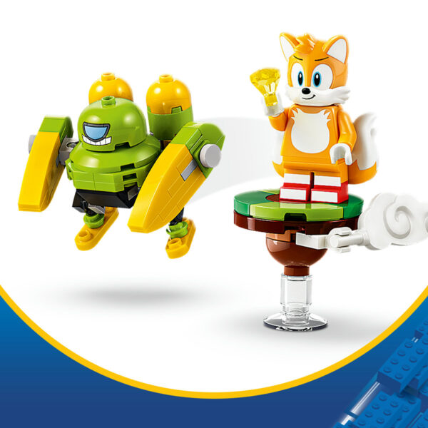 LEGO Sonic the Hedgehog - Avionul Tornado-1 al lui Tails 77119, 310 piese