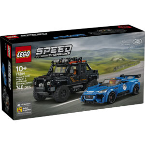 LEGO Speed Champions - Jaguar Project 7 și Land Rover Defender 77264, 740 piese