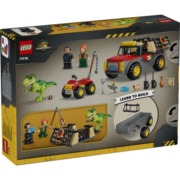 77978-lego-jurassic-world-2 LEGO Jurassic World - Camionetă de transport pentru un tânăr T. rex 77978, 115 piese