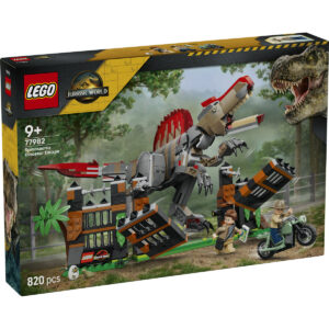 LEGO Jurassic World - Spinosaurus dezlănțuit 77982, 820 piese