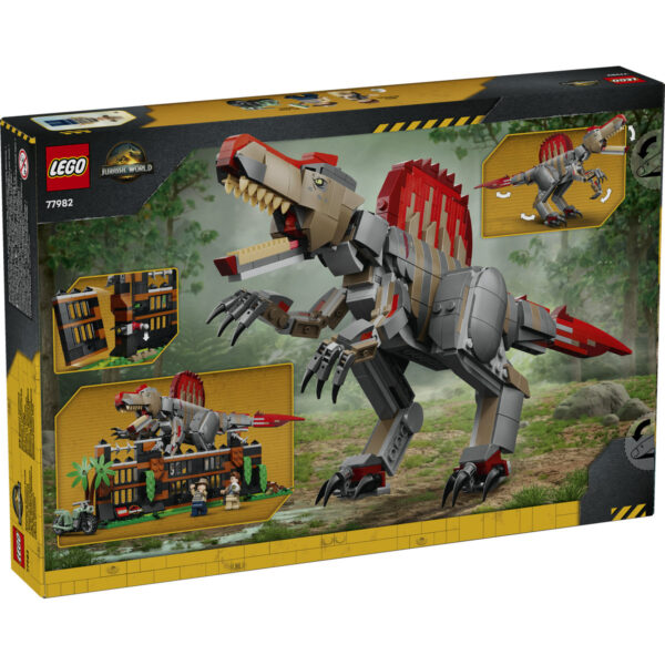 77982-lego-jurassic-world-2 LEGO Jurassic World - Spinosaurus dezlănțuit 77982, 820 piese