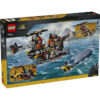 LEGO Jurassic World - Un Mosasaurus atacă o barcă 77983, 703 piese