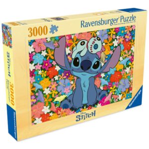 Ravensburger - Puzzle floral Disney Stitch 3000 piese - RVSPA01921