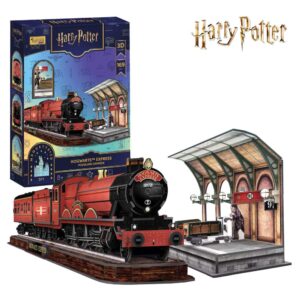 Cubic Fun - Puzzle 3D Harry Potter trenul Hogwarts Express 169 piese - CU540303