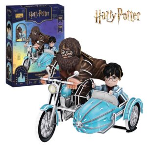 Cubic Fun - Puzzle 3D Harry Potter motocicleta lui Hagrid 197 piese - CU540313