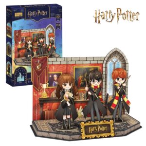 Cubic Fun - Puzzle 3D Harry Potter sala comuna Gryffindor 113 piese - CU540315