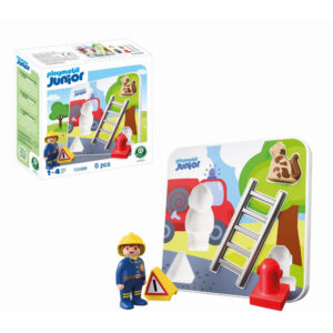 Playmobil - Junior Puzzle-ul pompierului - PM72088