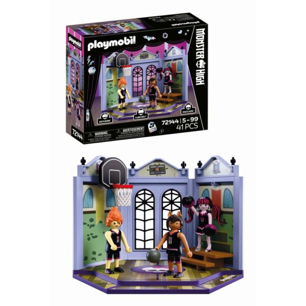 Playmobil - Monster High Terenul de casketball - PM72144