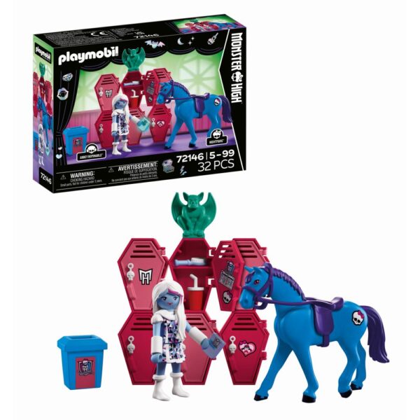 Playmobil - Monster High Abbey si dulapurile scolare - PM72146