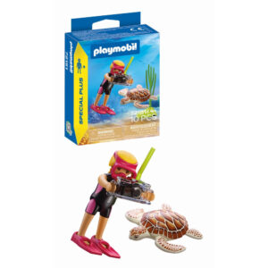 Playmobil - Figurina scafandru si testoasa - PM72151