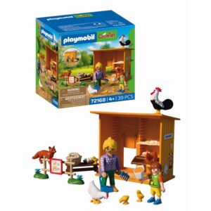 Playmobil - Jucarie de rol Cotetul gainilor - PM72168