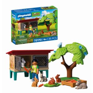 Playmobil - Jucarie de rol Tarcul iepurilor - PM72170