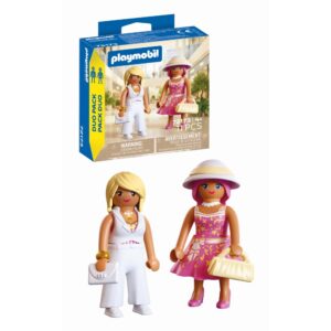 Playmobil - Set 2 figurine prietene la shopping - PM72173