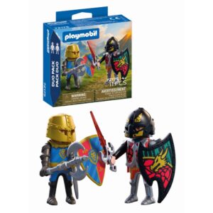 Playmobil - Set 2 figurine cavaleri rivali - PM72175