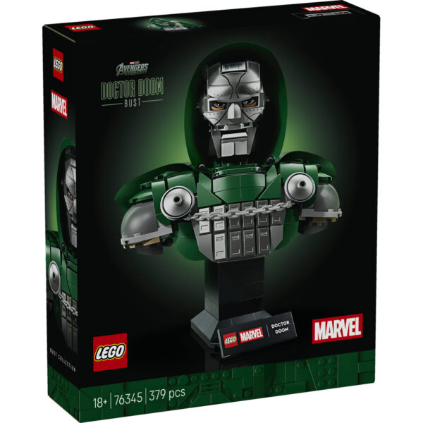 LEGO Marvel Super Heroes - Bustul Doctorului Doom 76345, 379 piese