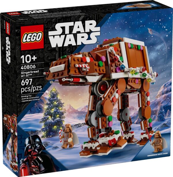 Lego Star Wars - Vehicul de lupta AT-AT cu aspect de turta dulce 40806, 697 piese