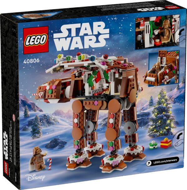 Lego Star Wars - Vehicul de lupta AT-AT cu aspect de turta dulce 40806, 697 piese