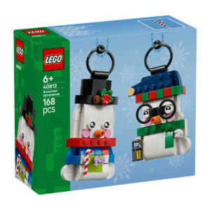 40812-lego-1 Seturi emblematice - Ornamente în formă de om de zăpadă 40812, 168 piese