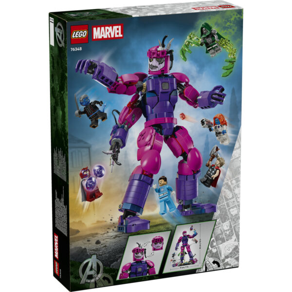 LEGO Marvel Super Heroes - Bătălie memorabilă: Avengers: Doomsday 76348, 846 piese